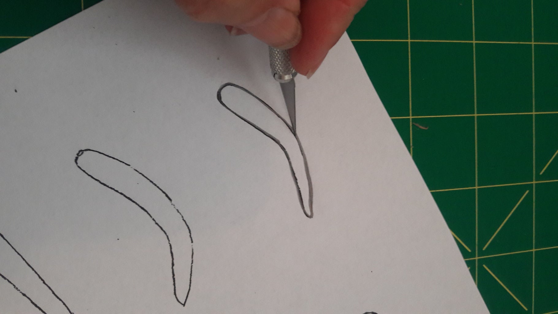 diy eyebrow stencils with printable template 6 steps instructables