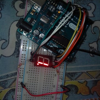 Arduino Decimal Counter With 7 Segment Display : 4 Steps (with Pictures ...