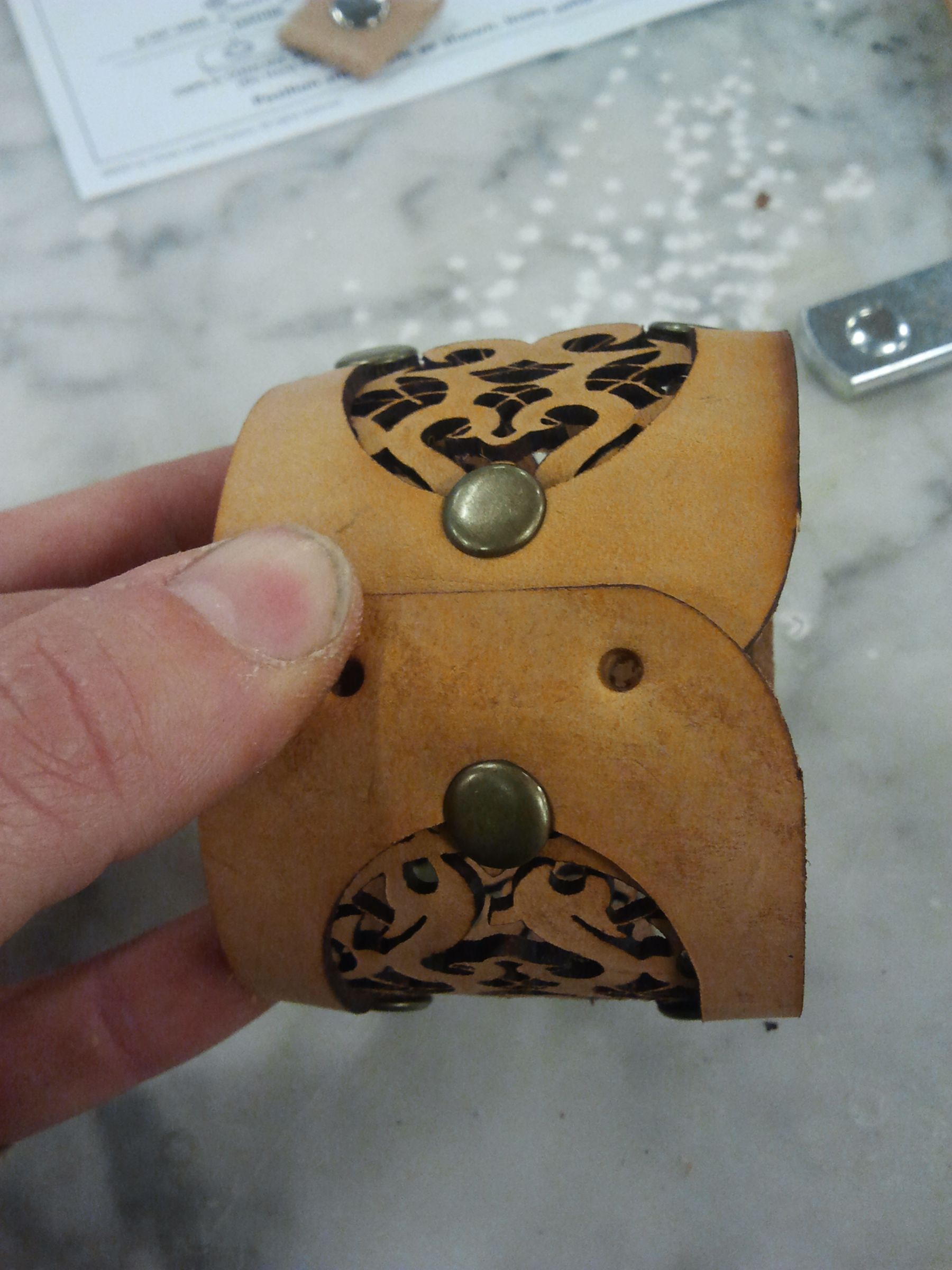 Leather Cuff Bracelet 6 Steps (with Pictures) Instructables