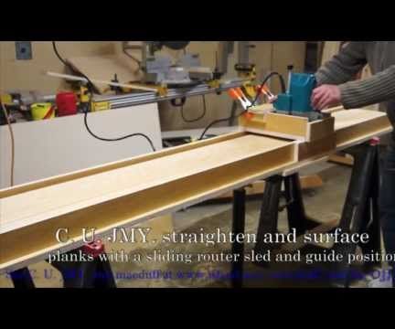 a surfacer with out the requirement of a jointer planer DIY Project DIY Project Image
