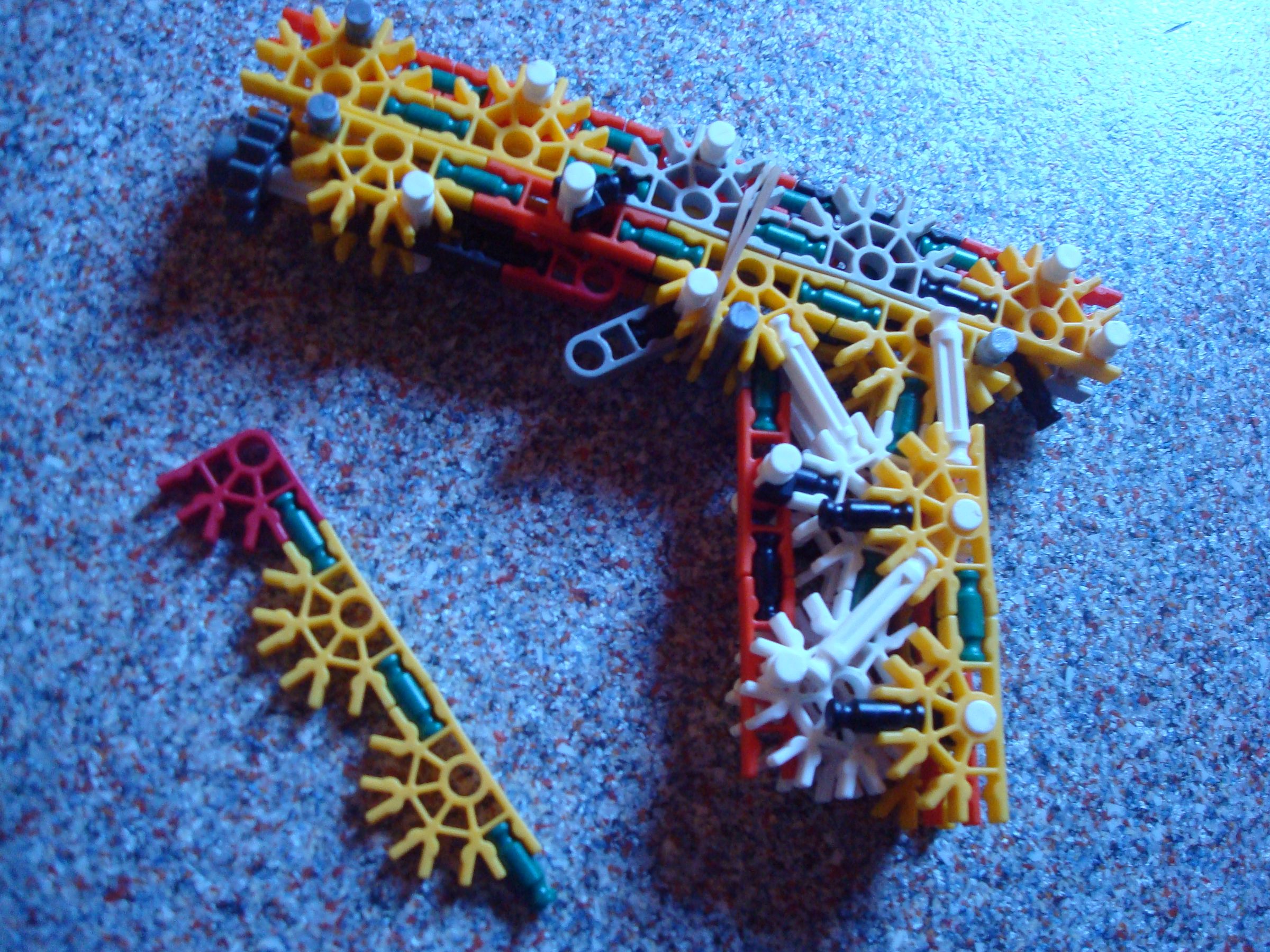 Step-by-step guide for k'nex realistic handgun DIY Project DIY project