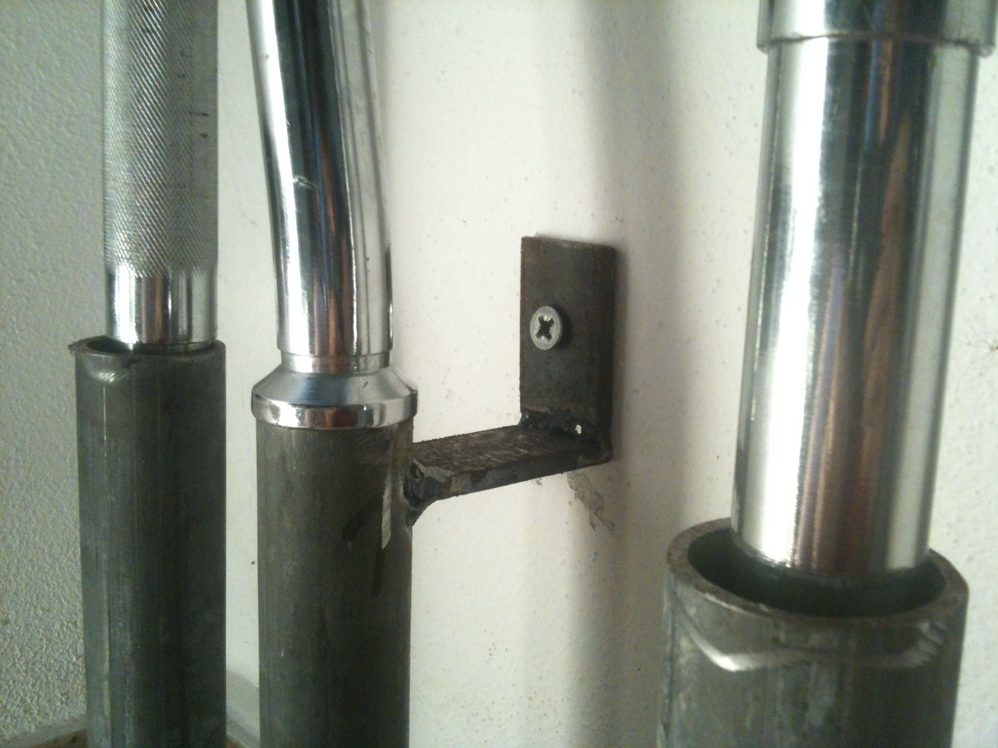 DIY Gym Bars Holder 6 Steps Instructables