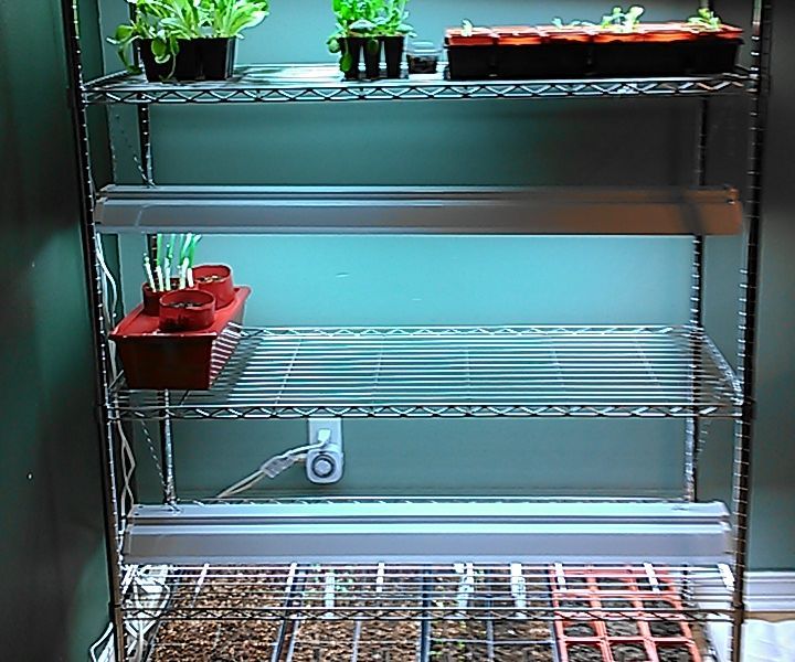 Seed Starter/Indoor Planting Shelf Instructables