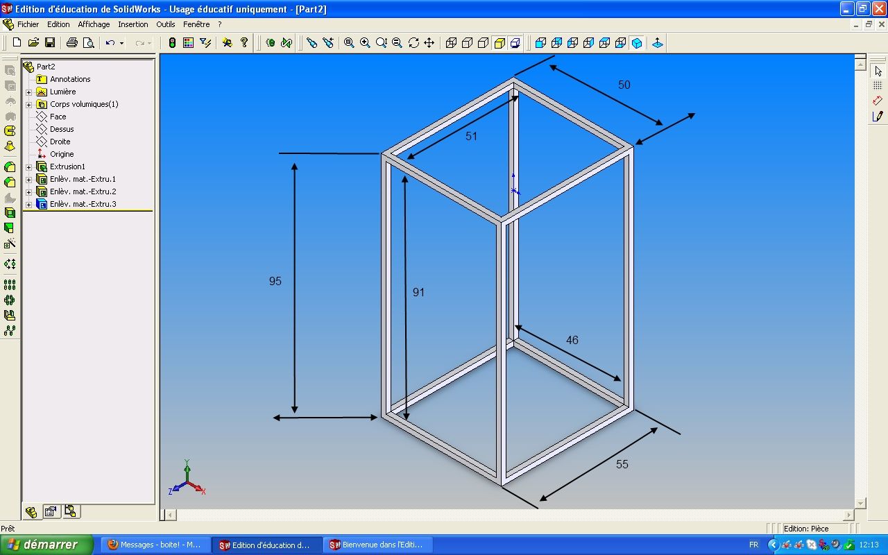 thinkerbell wings box for a friend clef cosplay DIY Project DIY Project Image