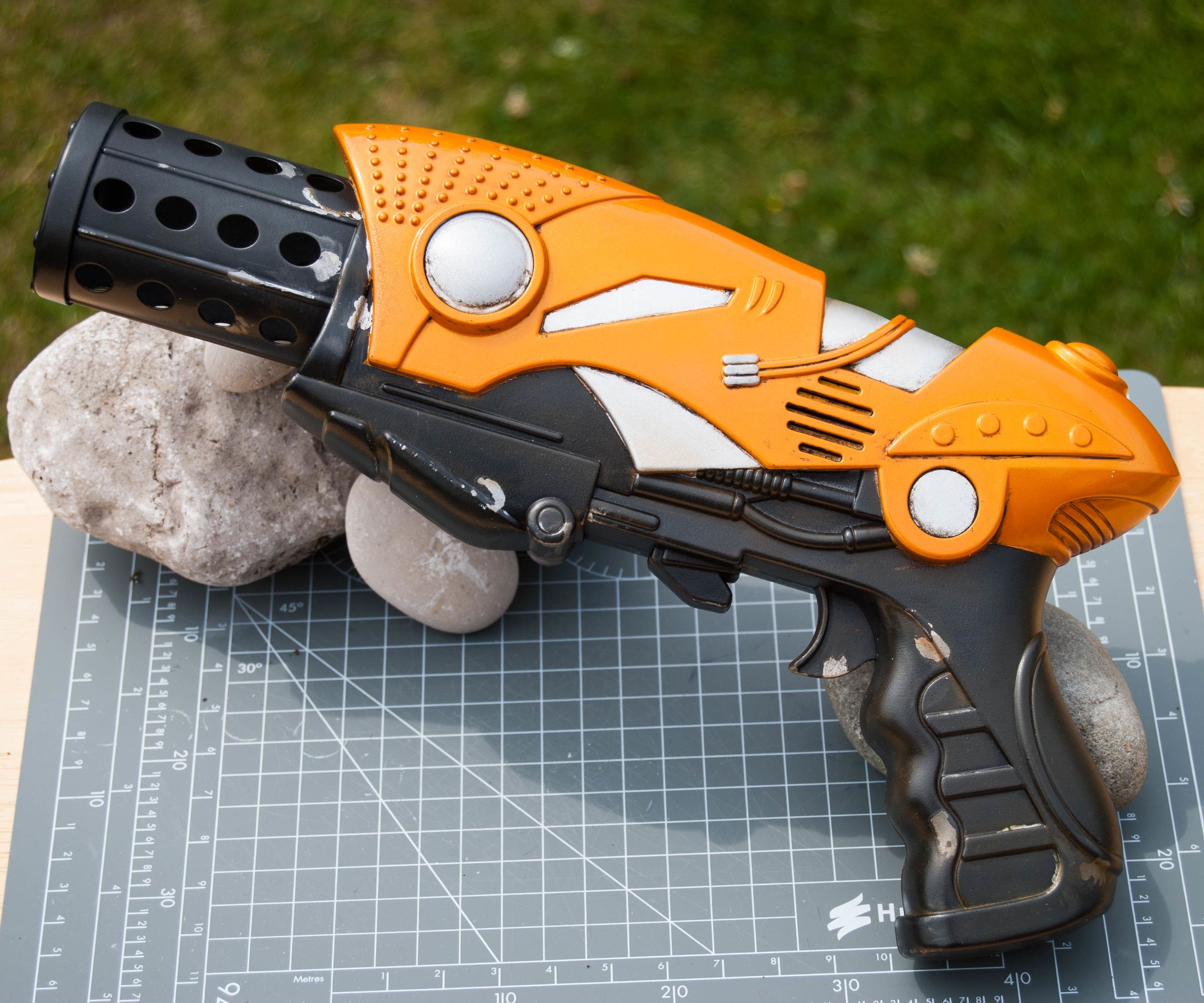 Turn a Toy Gun Into an Awesome Prop Weapon!