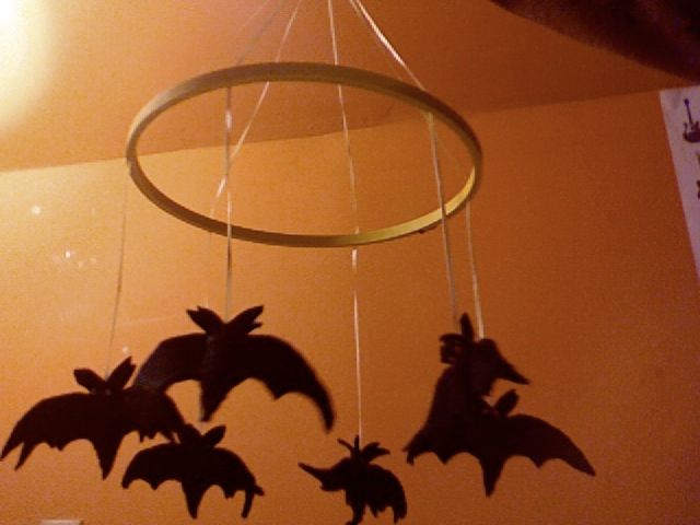 bat baby mobile