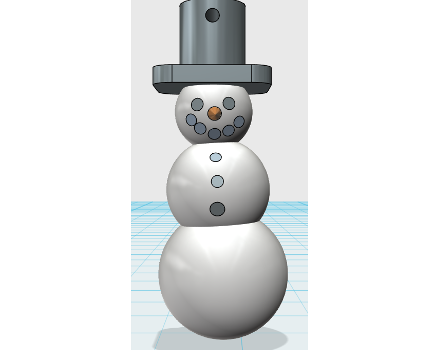 snowman christmas ornament DIY Project DIY Project Image