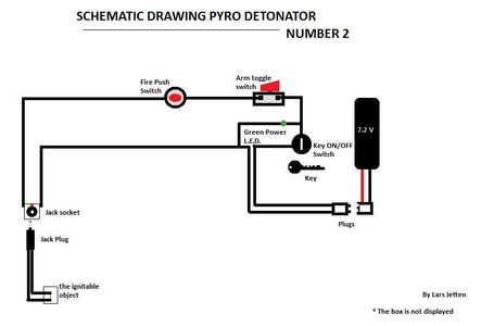 PYRO DETONATOR 2 Igniter Detonator Fireworks Pyrotechnics : 4 Steps ...