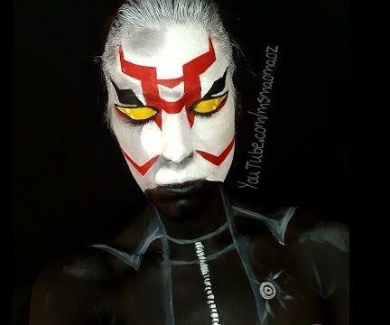 yokai from big hero 6 body paint DIY Project DIY Project Image