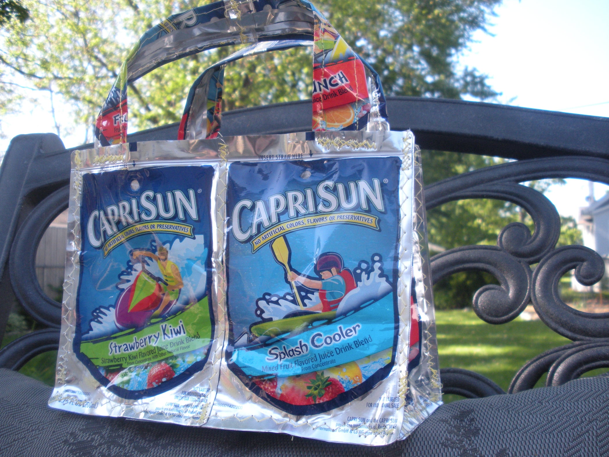 Recycled Juice Pouch Purse. Instructables