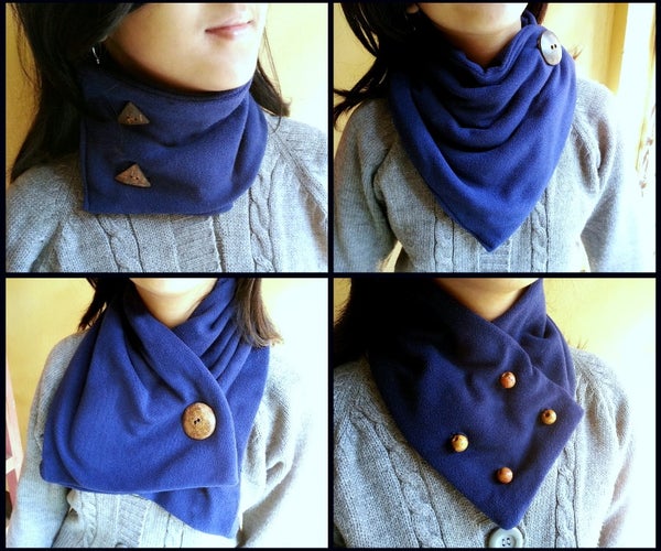 DIY Neck Warmers (Button Tricks!)