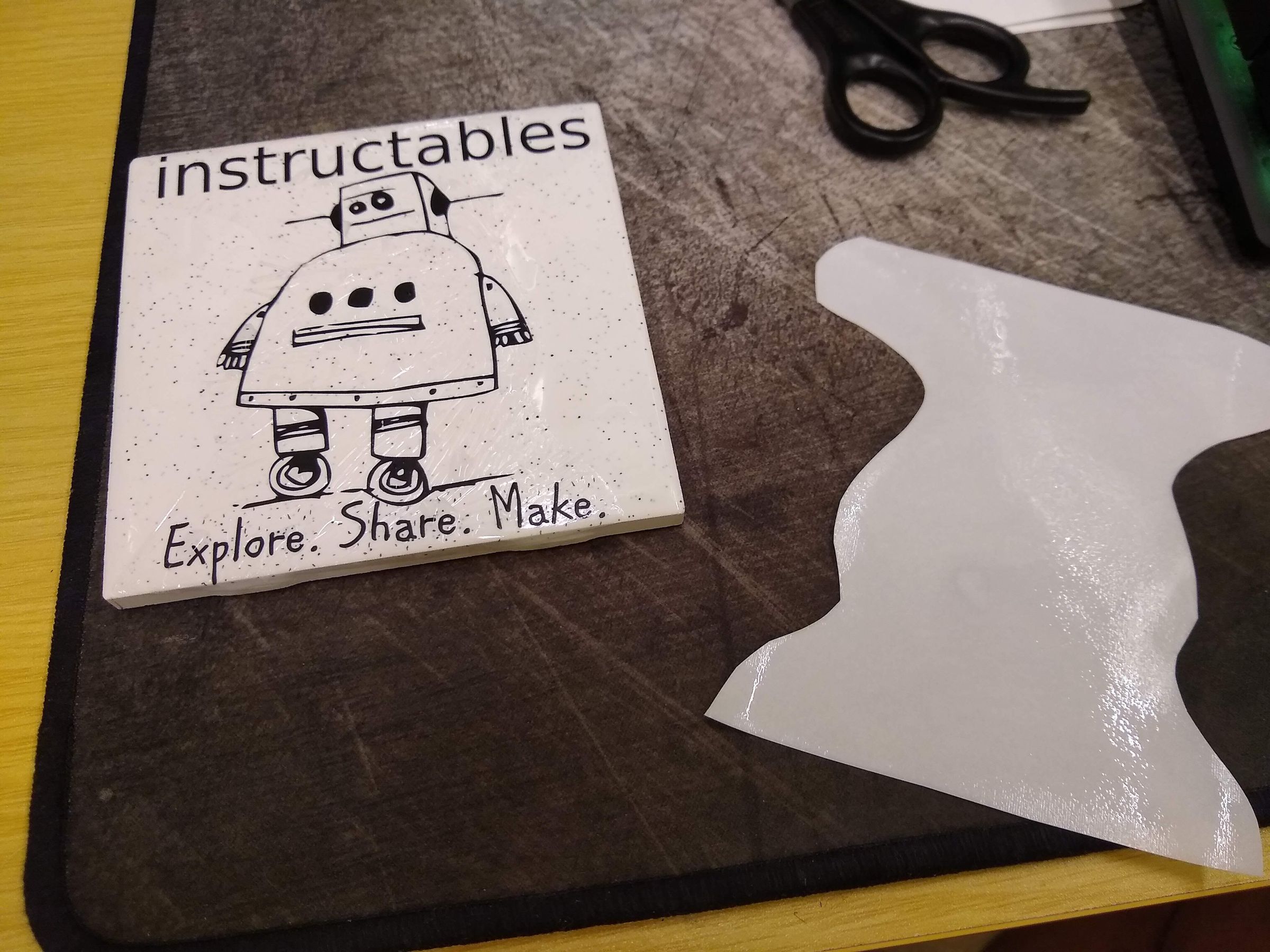 DIY Ceramic Decals From Your Laser Printer (Update and Tape