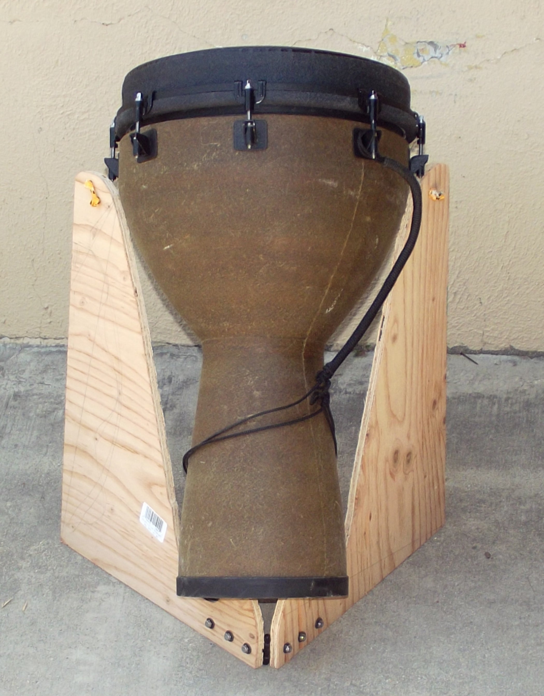 Folding Djembe Stand 4 Steps Instructables