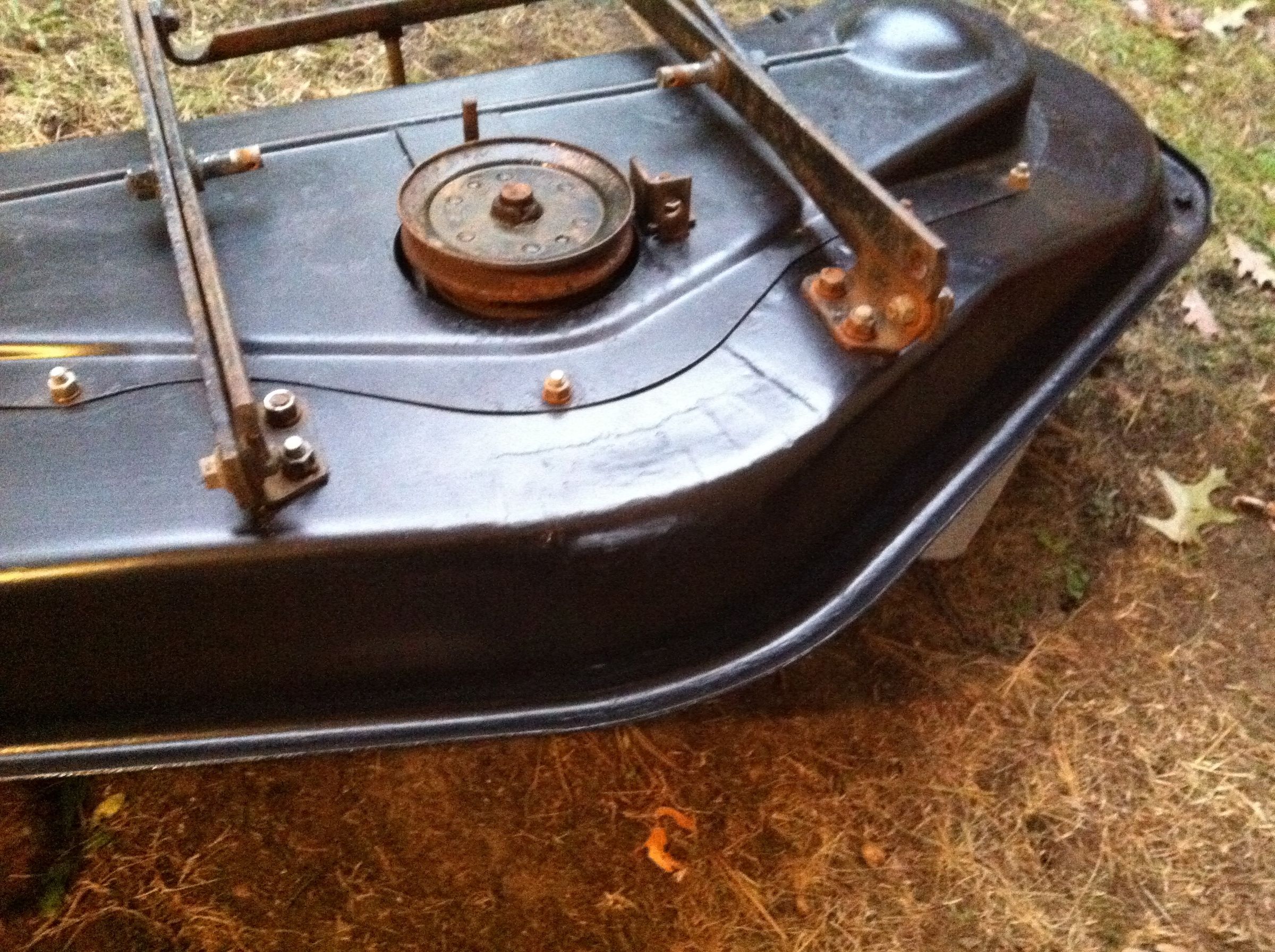 How to Patch a Rusted Lawn Mower Deck 6 Steps (with Pictures