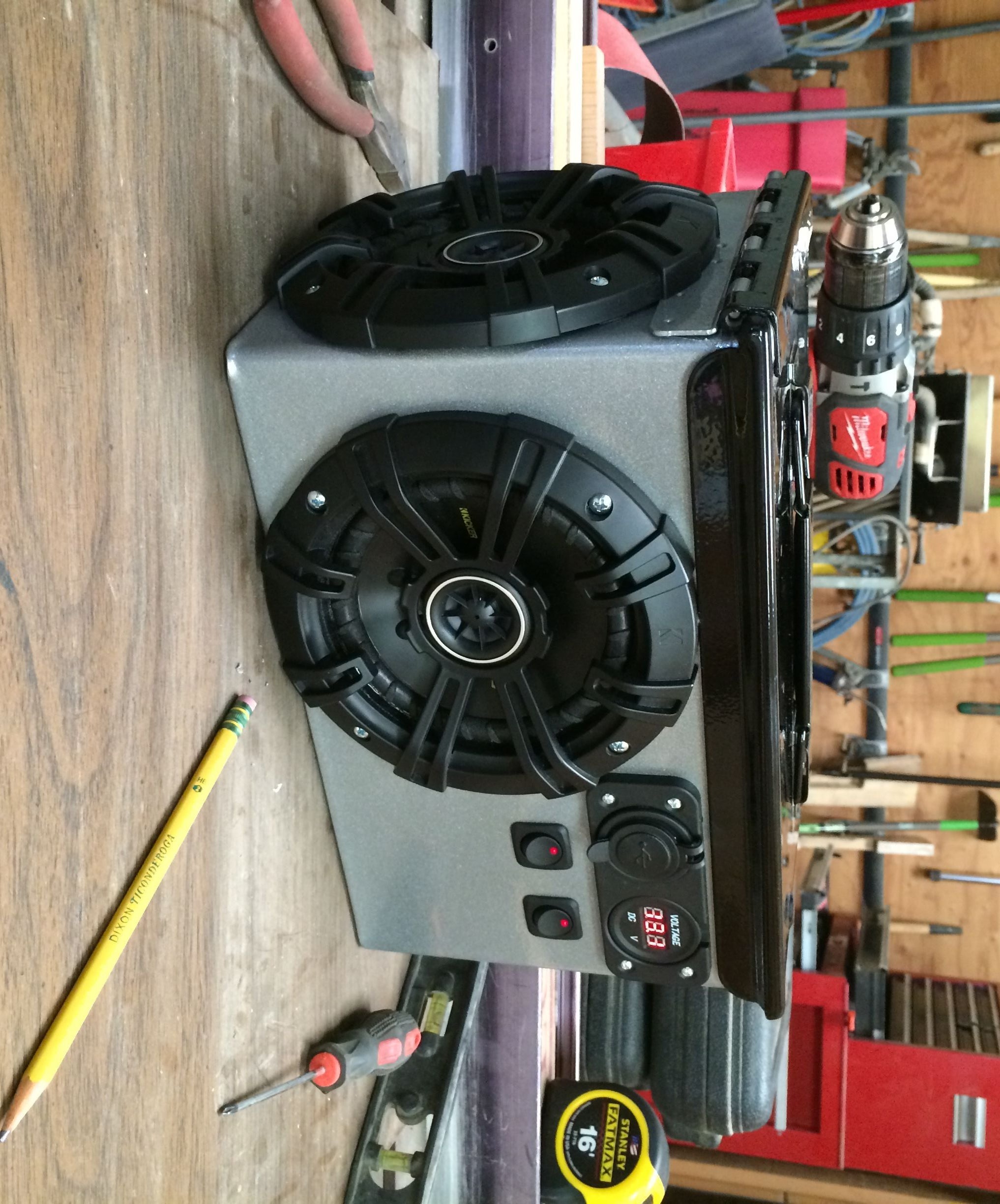 Ammo Can Boombox Instructables