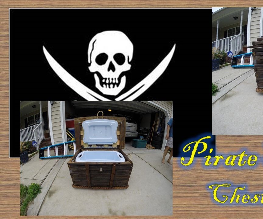 Pirate Treasure Chest Cooler 8 Steps (with Pictures) Instructables
