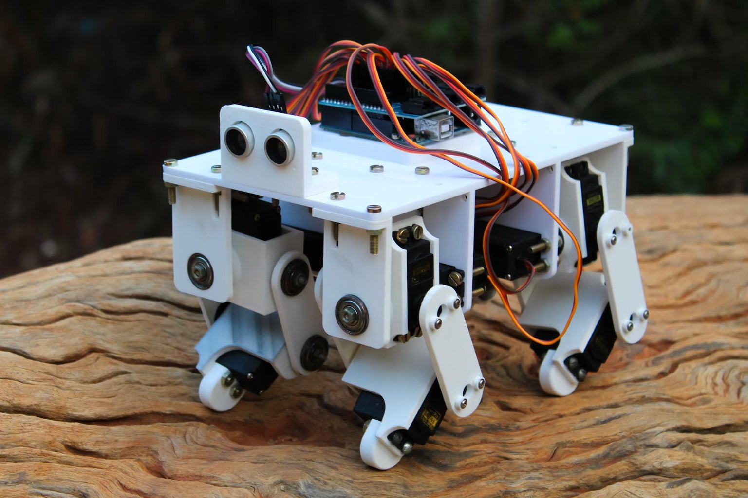 3D Printed Arduino Powered Quadruped Robot : 13 Steps (with Pictures ...