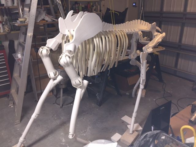 Life Size Halloween Horse Skeleton 2022 Skeleton Horse Halloween Display 5 Steps With Pictures Instructables