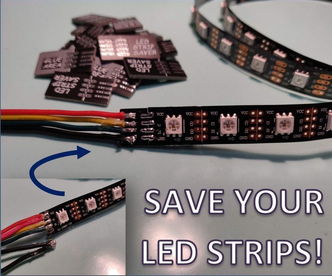LED Strip Repair PCB Instructables