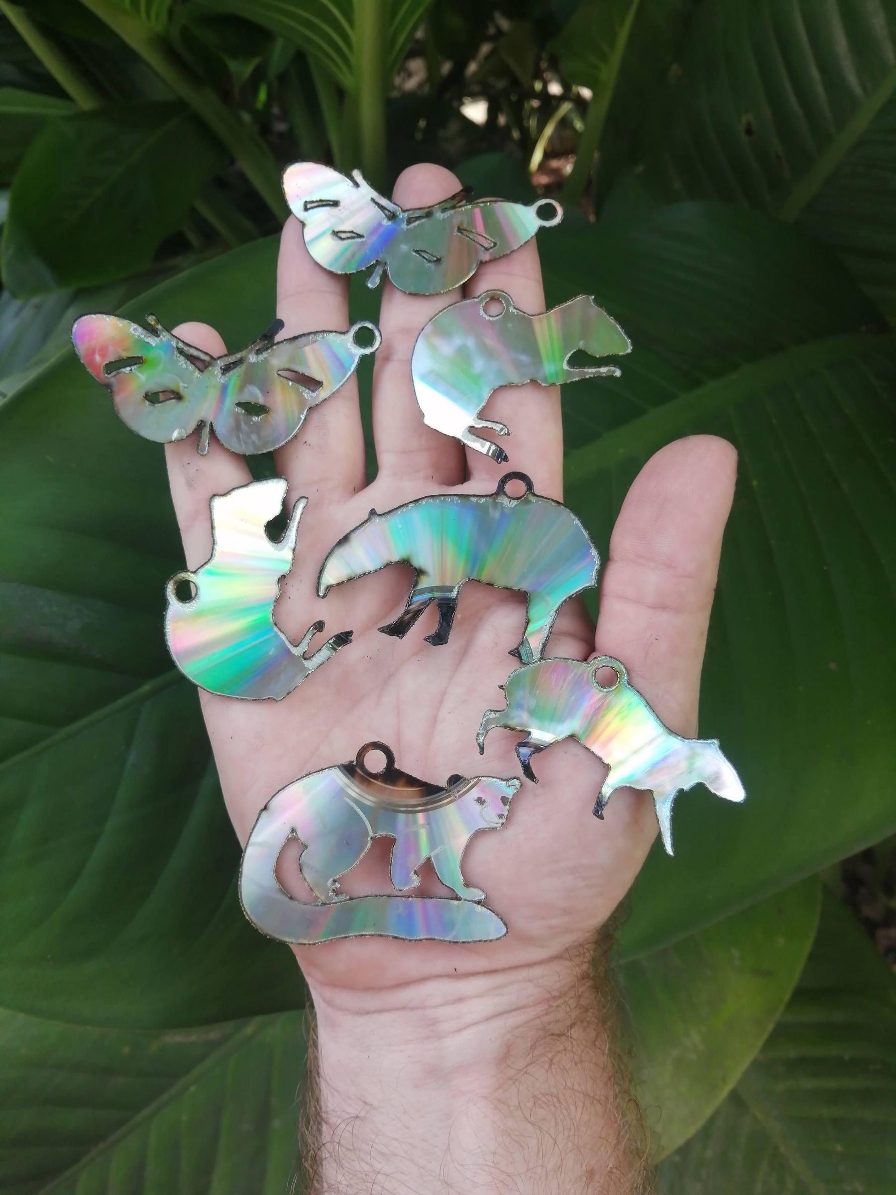 Upcycled Laser Cut Keychains 6 Steps Instructables