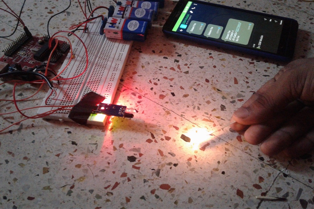 Fire Alarm With SMS Notification : 3 Steps - Instructables