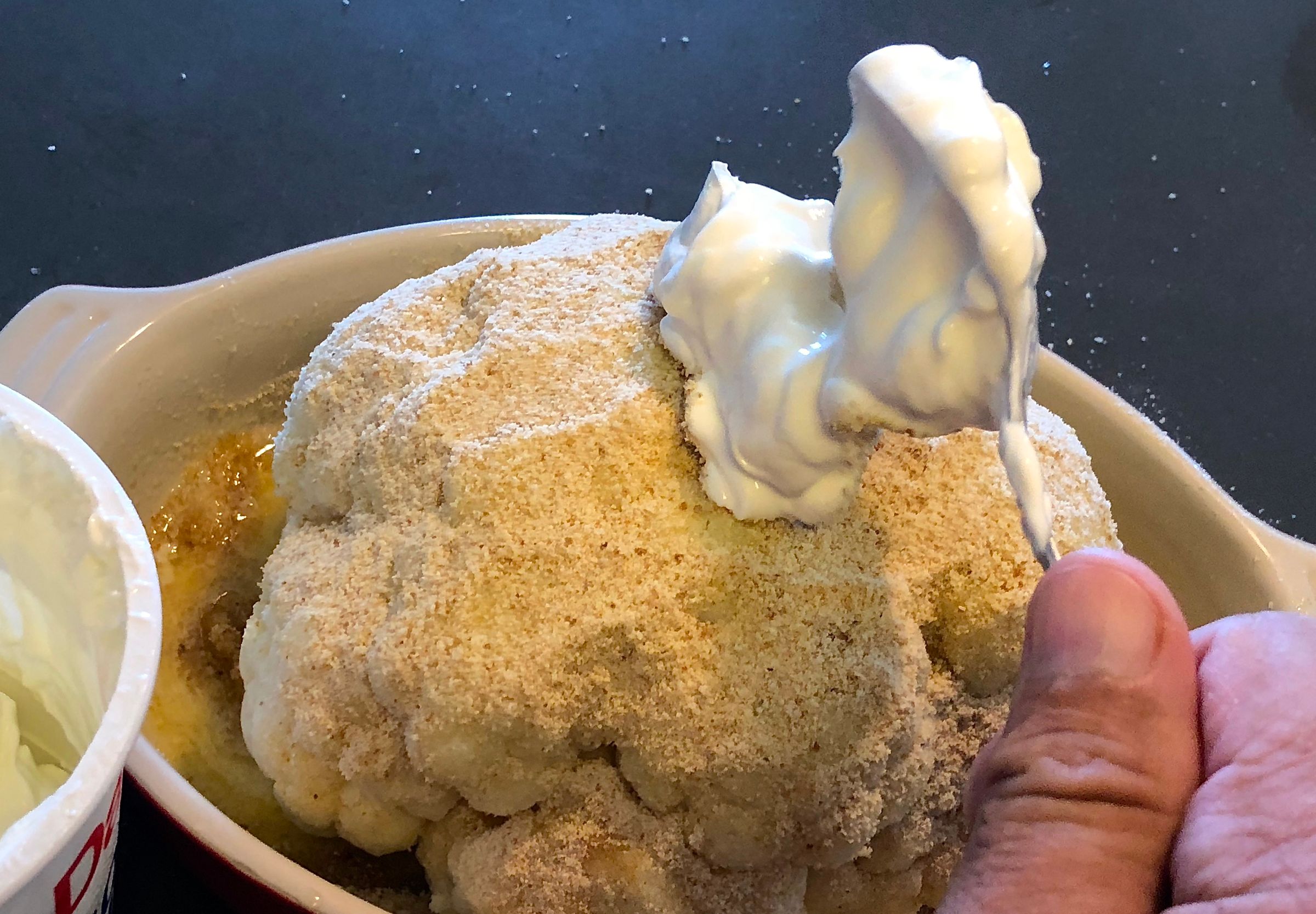 Hungarian Baked Cauliflower Recipe (Coliflor Con Cúrcuma) 12 Steps