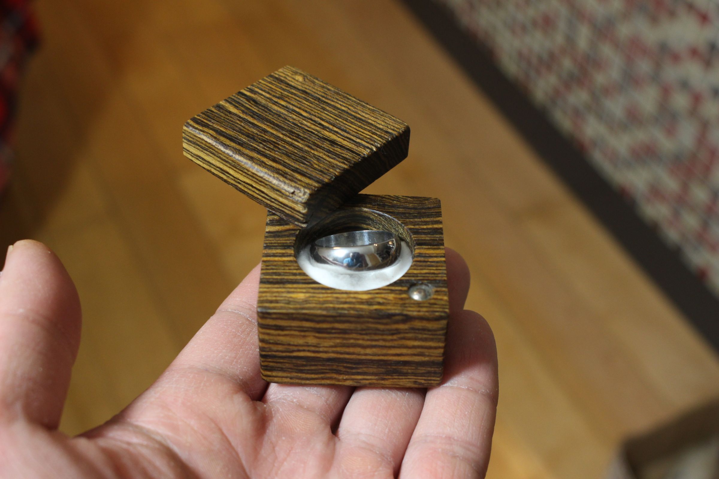 Make a Ring From a Nut Version 2 Smooth Ring 10 Steps (with