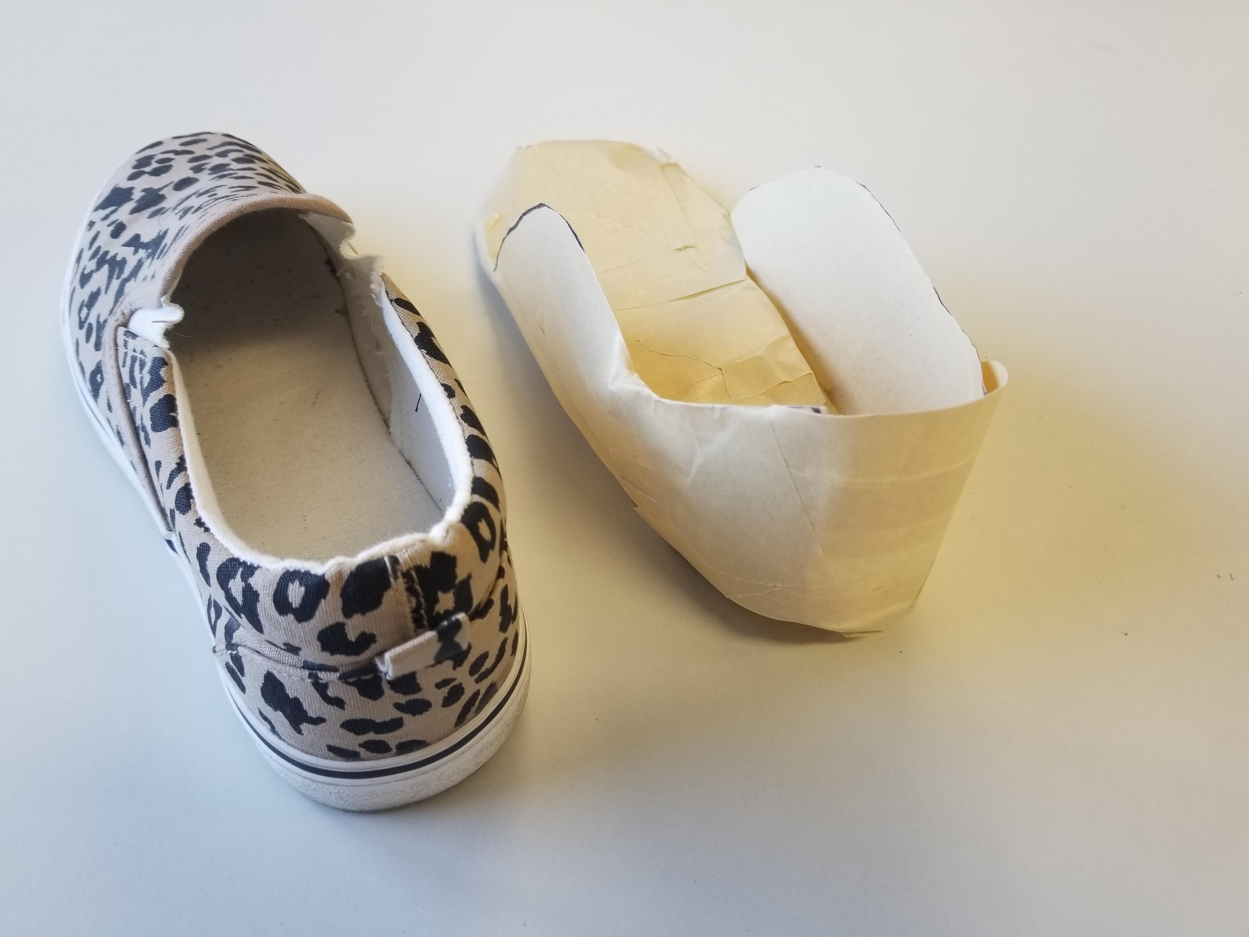 Masking Tape Shoe Replica 11 Steps (with Pictures) Instructables