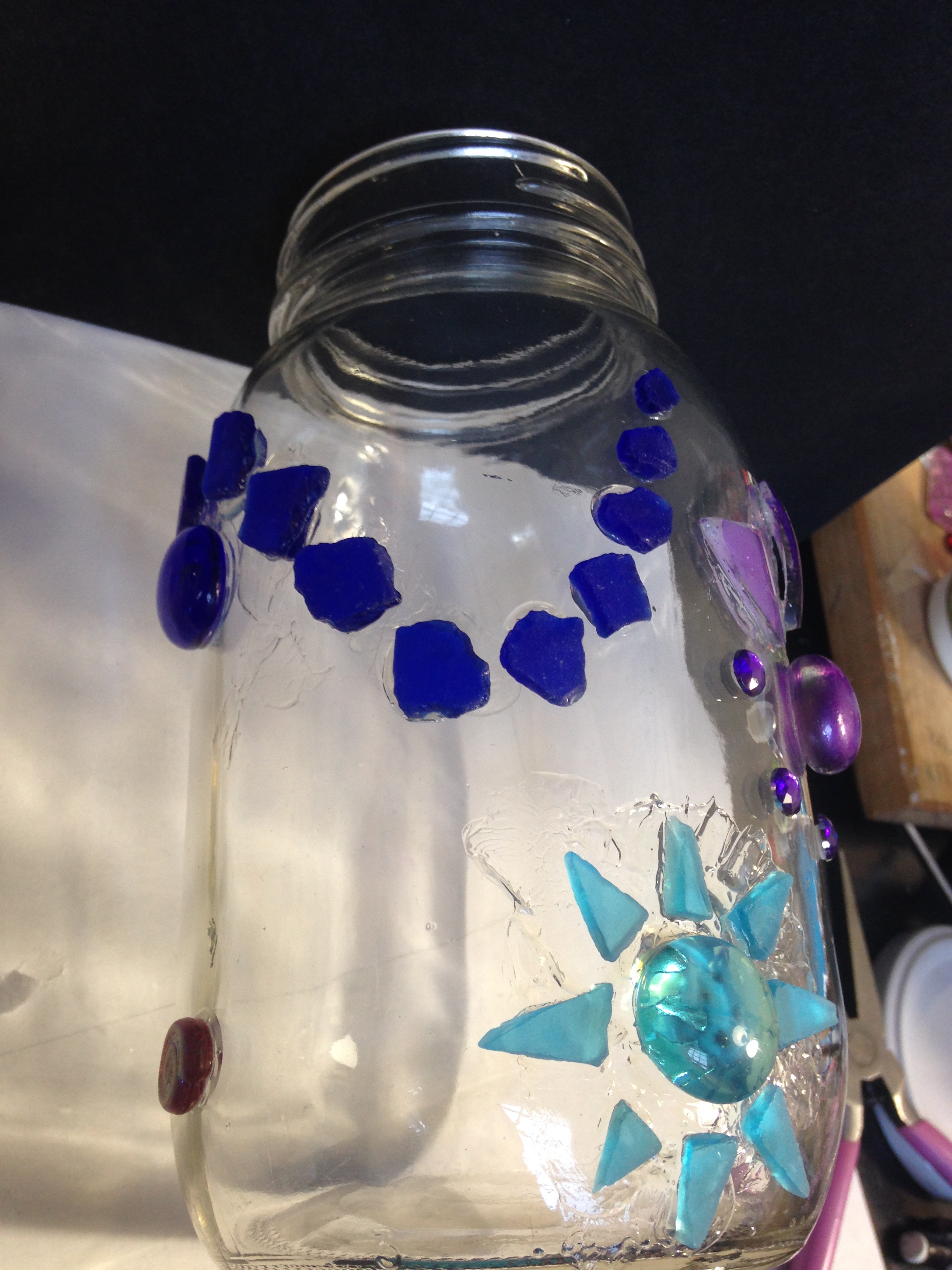 Fun & Easy Mason Jar Mosaics 7 Steps Instructables