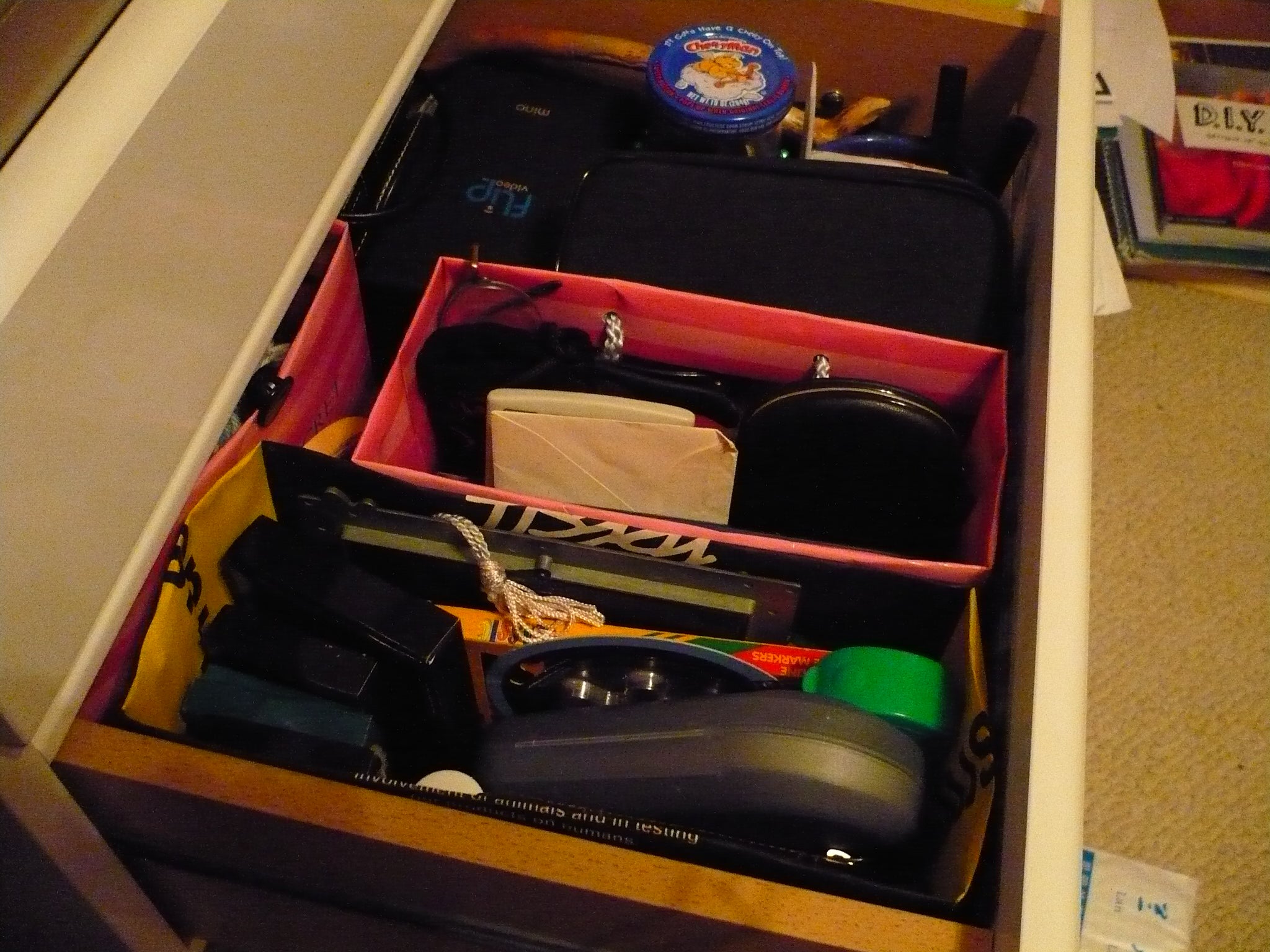 Paper Shopping Bag Drawer Organizers 3 Steps Instructables