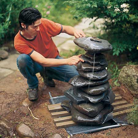 How To Make A Garden Fountain Out Of, Well, Anything You Want : 11 Steps  (With Pictures) - Instructables
