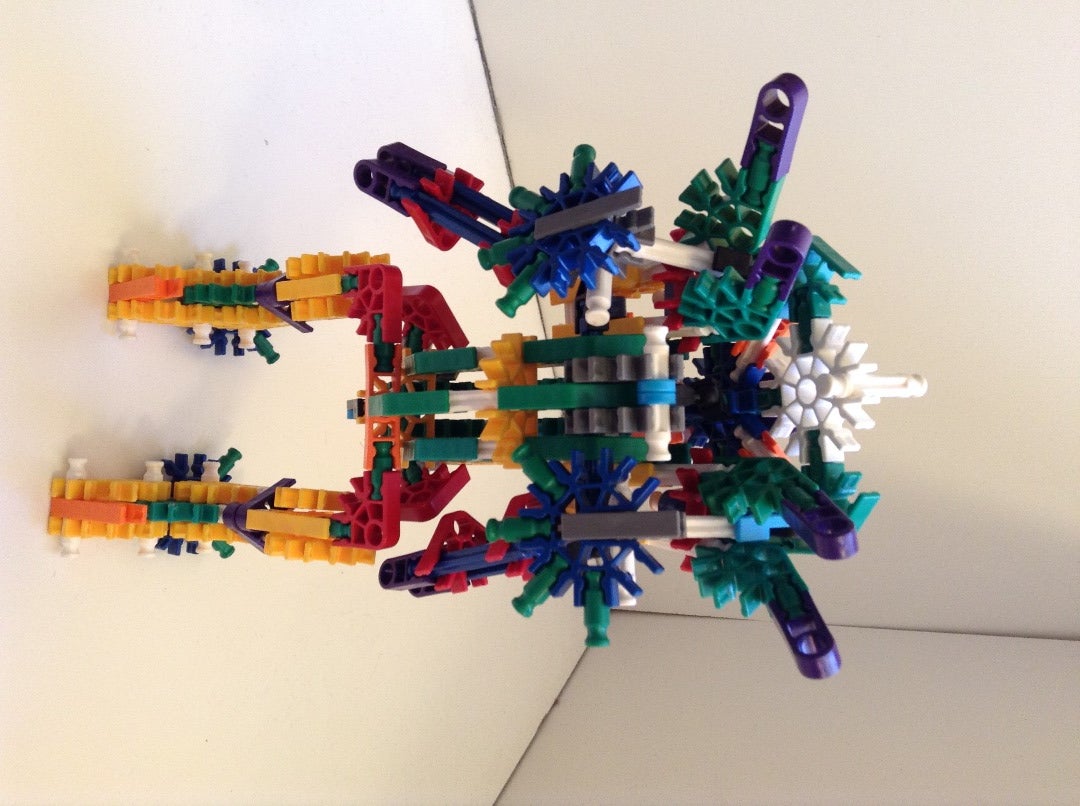 K'nex Transformers Dinobots Part 2 Scorn and Slug 11 Steps