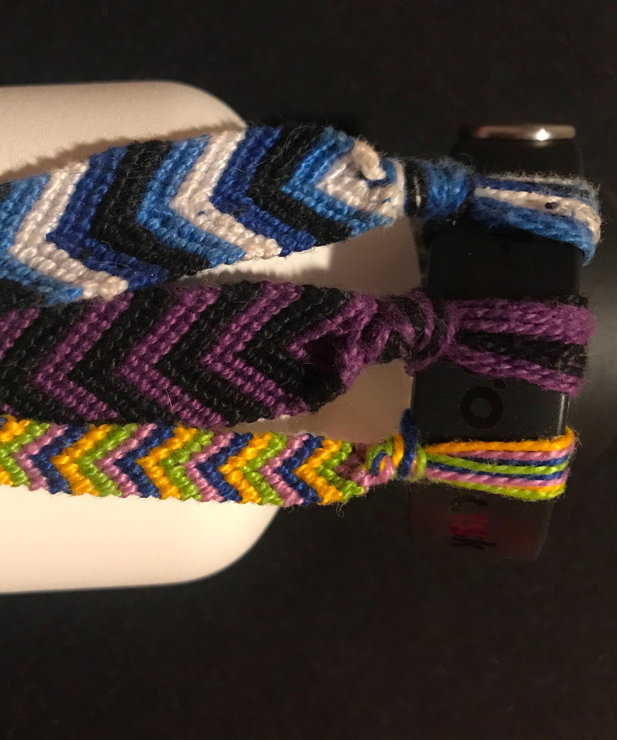 Chevron Friendship Bracelet Keychain 6 Steps Instructables