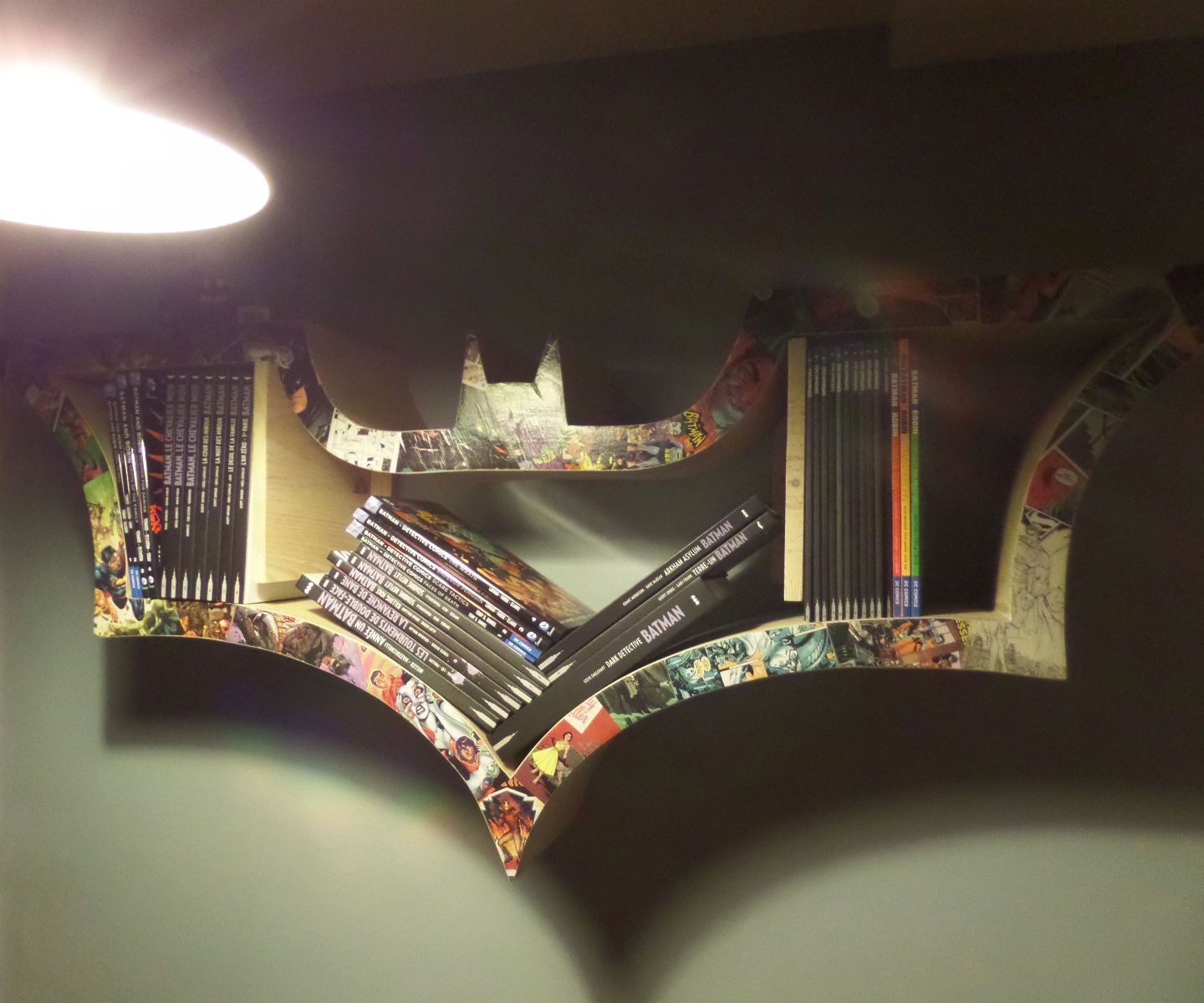 How to Make a BAT-bookshelf