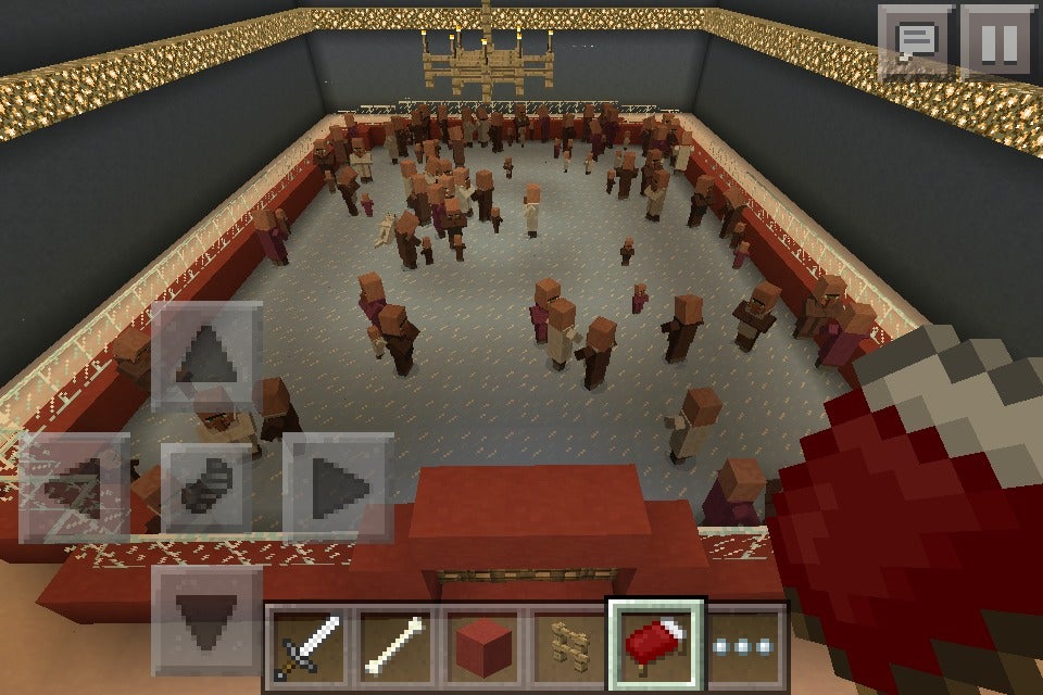 Minecraft Ice Skating Rink 14 Steps Instructables