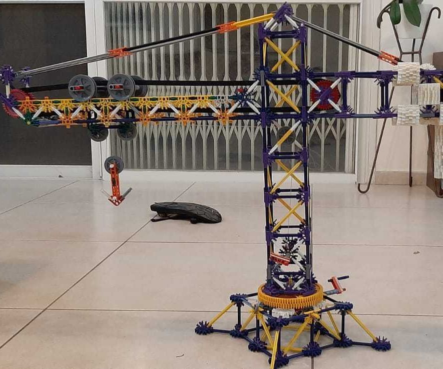 Knex Crane 11 Steps Instructables
