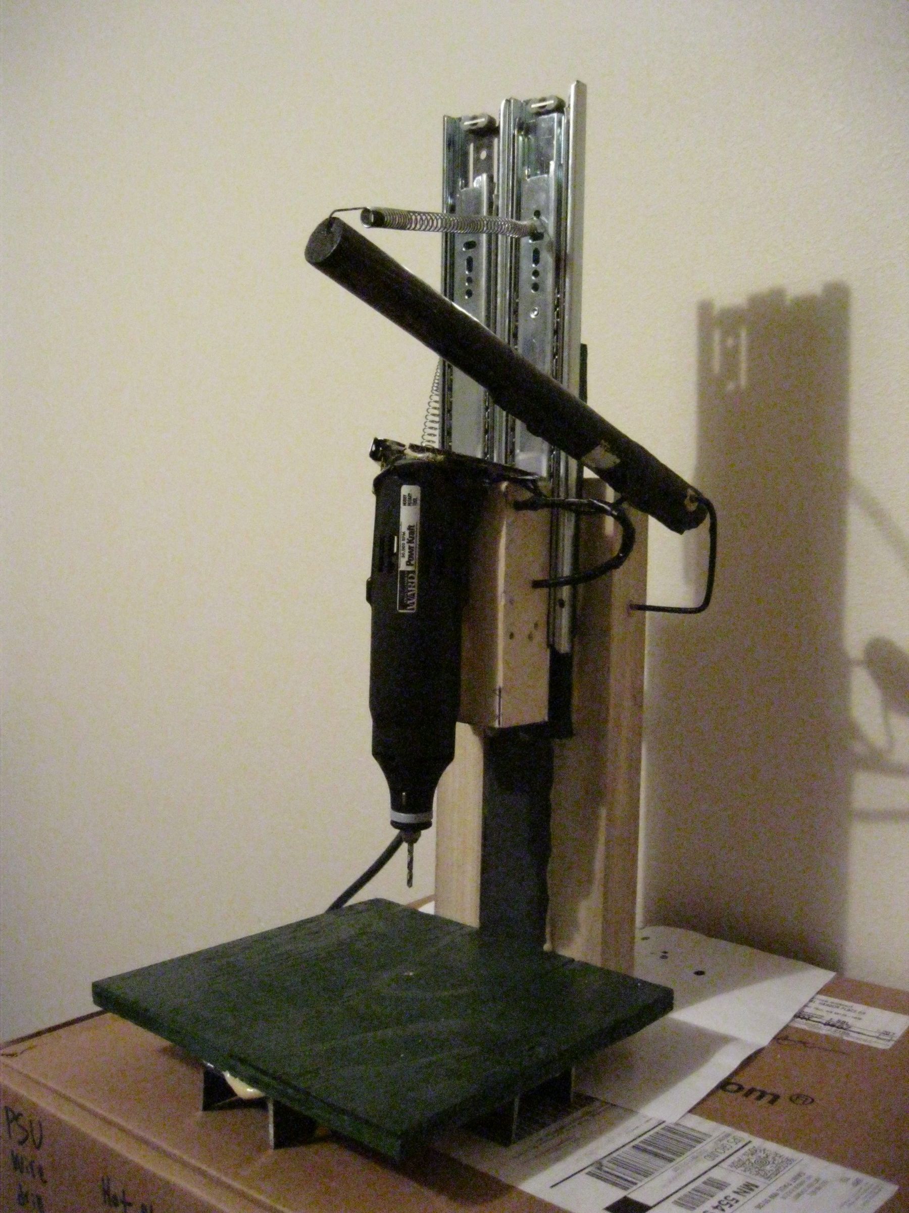 Easy Drill Press 7 Steps (with Pictures) Instructables