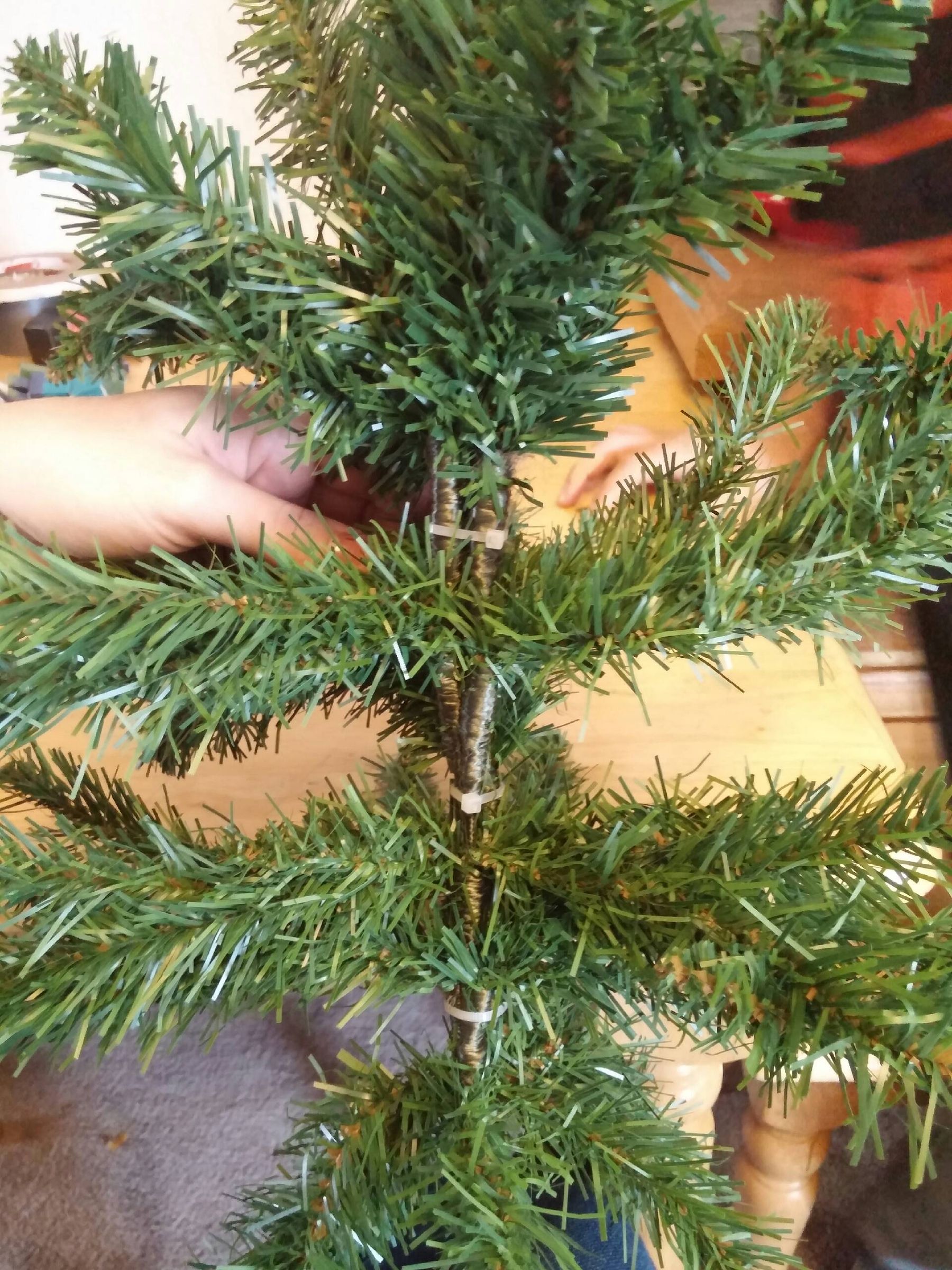 Artificial Tree Repurposed Christmas Wreath and Mini Tree 3 Steps (with Pictures) Instructables