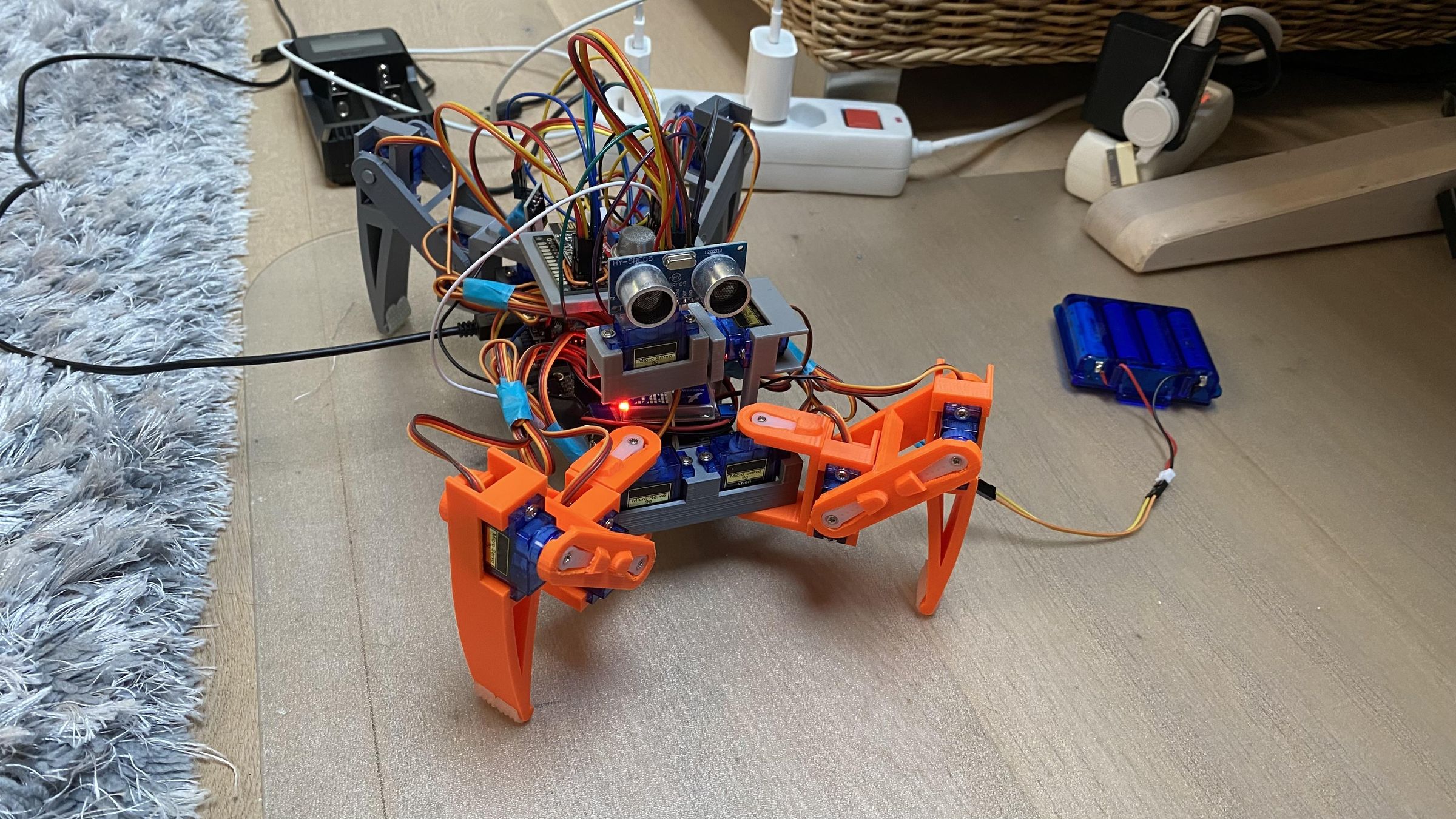 Quadruped Robot Model for Mars