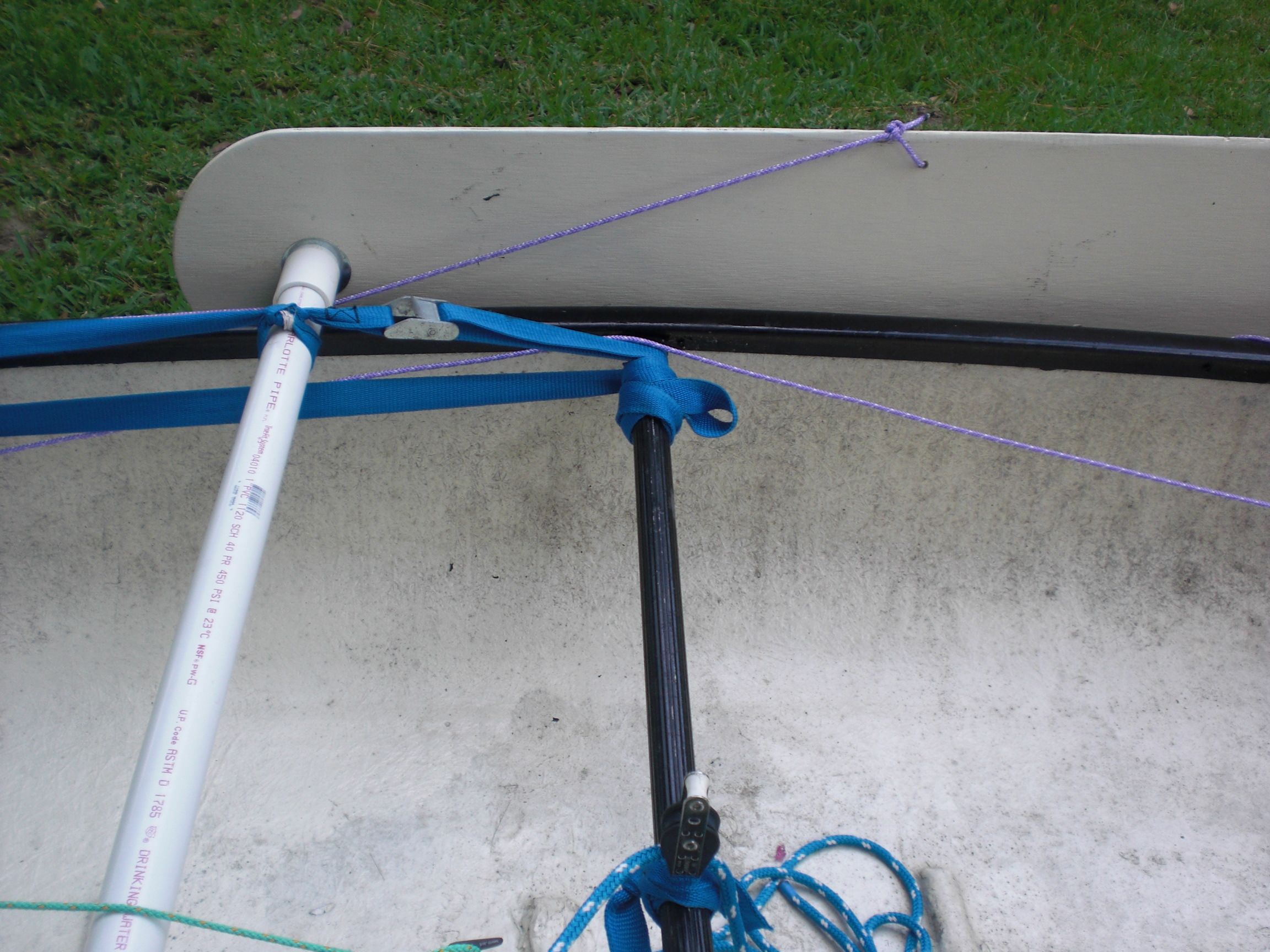 Sailing Rig for a Fiberglass Canoe 4 Steps (with Pictures