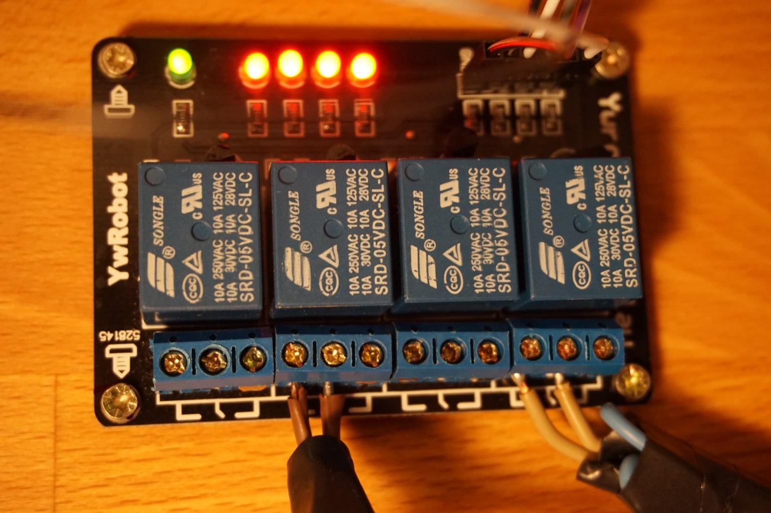 Arduino Relay Control Over the Internet : 5 Steps Circuit Diagram