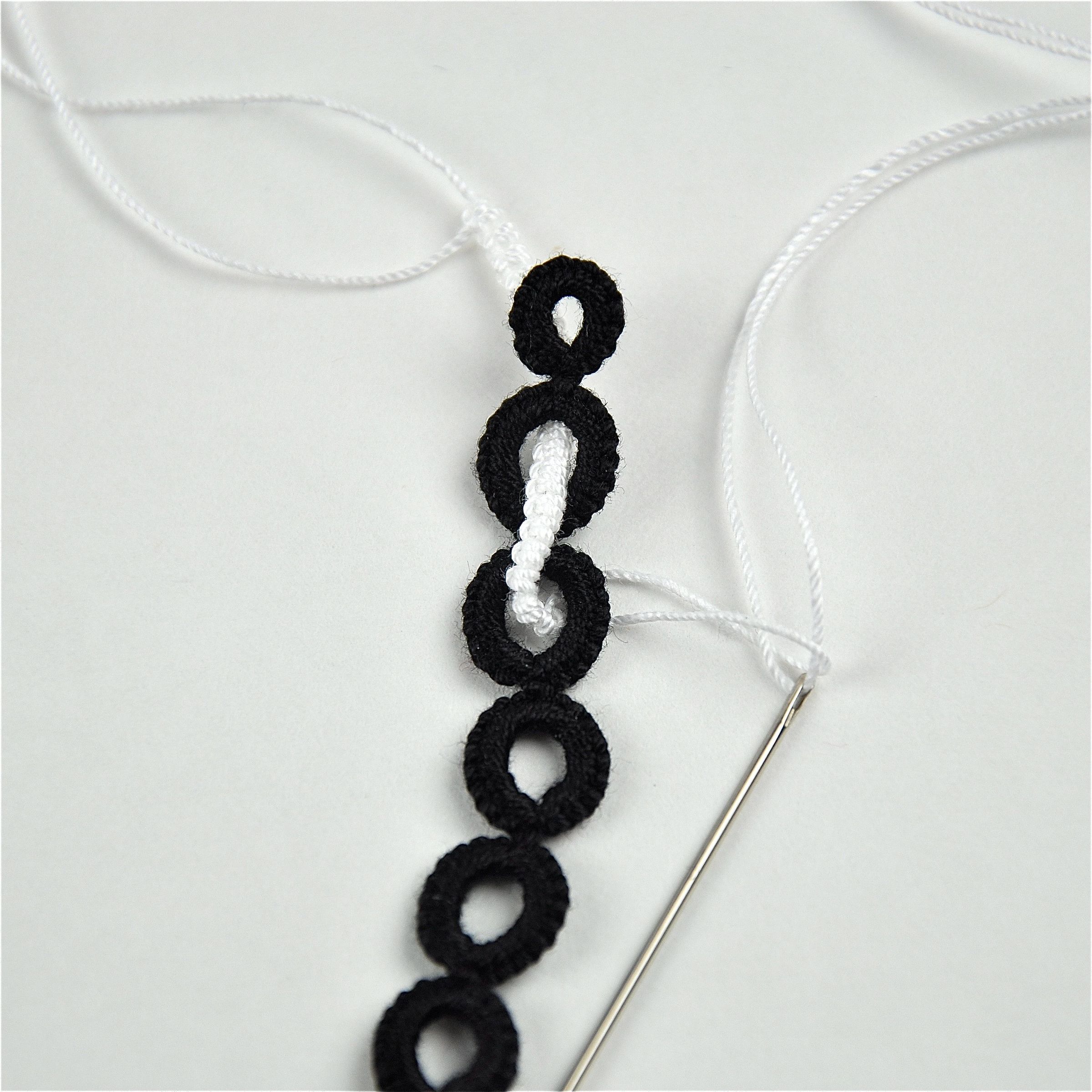 Tatted Chain Necklace 6 Steps (with Pictures) Instructables