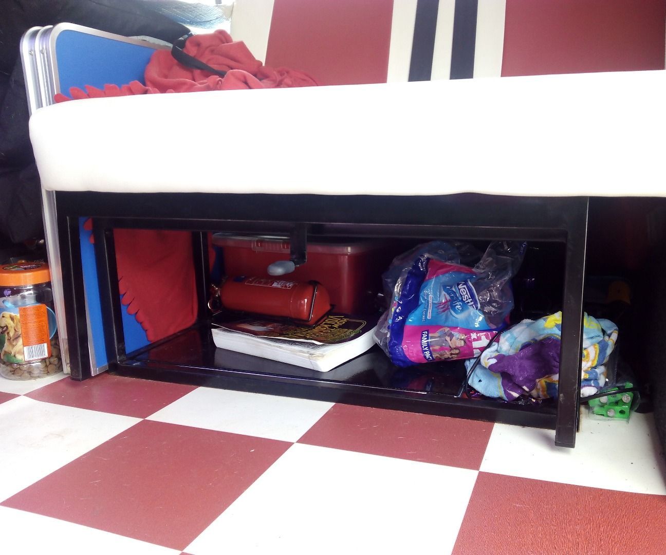 Campervan Under Bed Sliding Doors 5 Steps Instructables