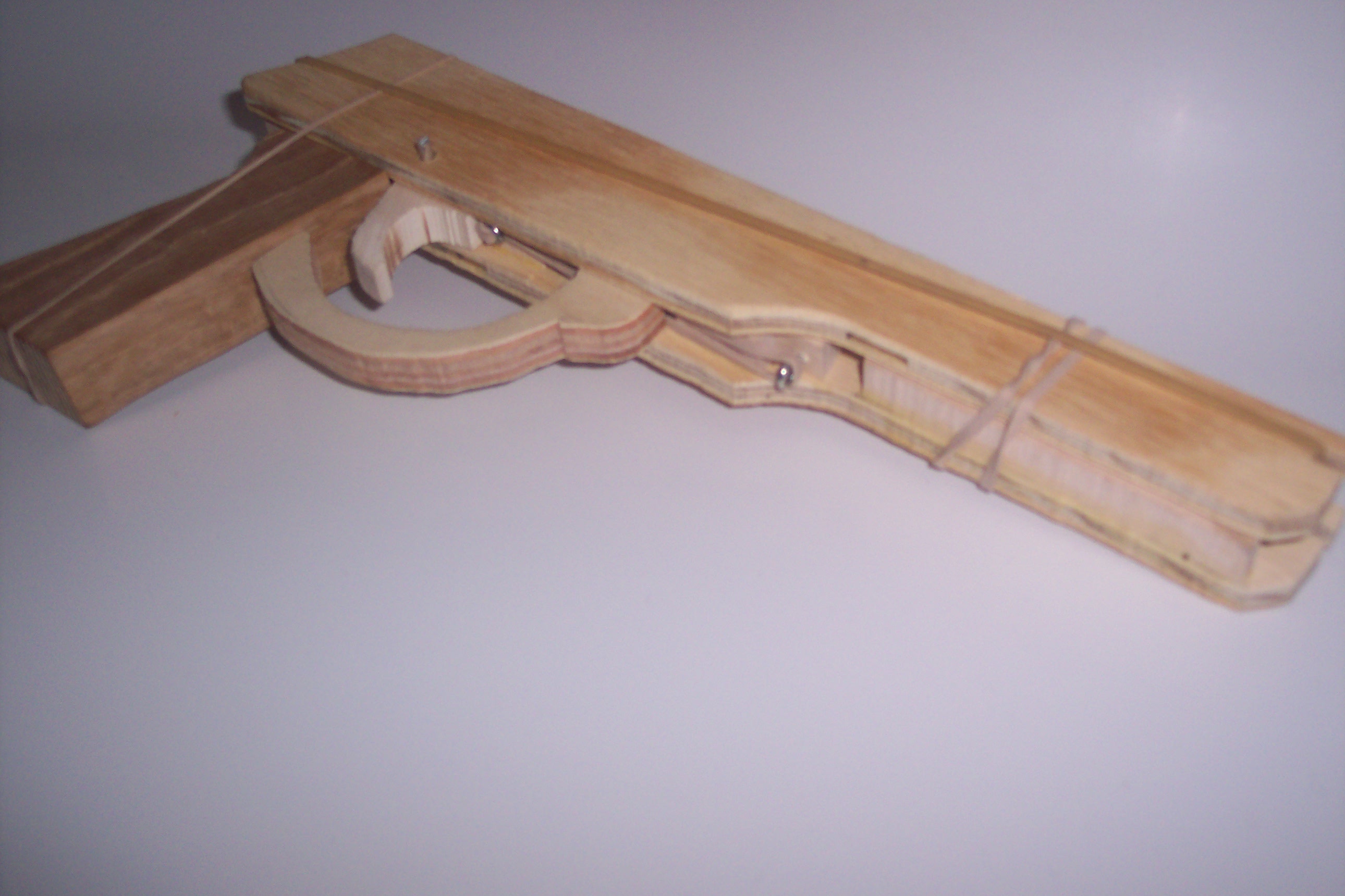 Semi Auto Rubber Band Gun Instructables