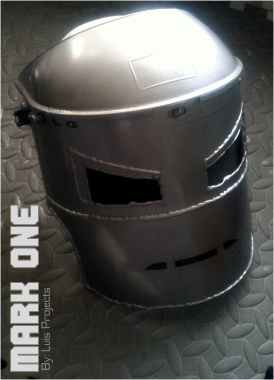 Iron Man Mark 1 Faceshield 4 Steps With Pictures Instructables