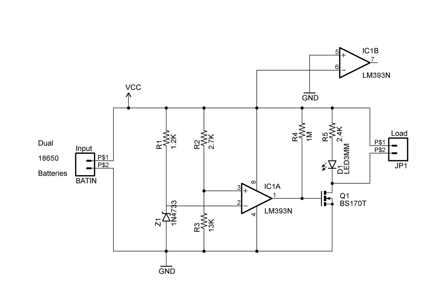 My Protection Circuit : 5 Steps Circuit Diagram