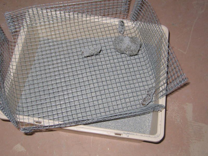 diy litter sifter
