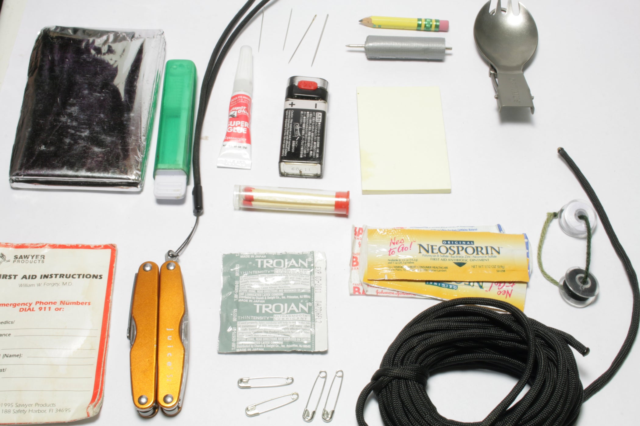 Urban Survival Kit 14 Steps (with Pictures) Instructables