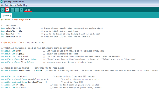 Pulse Sensor With Arduino Tutorial : 9 Steps (with Pictures ...