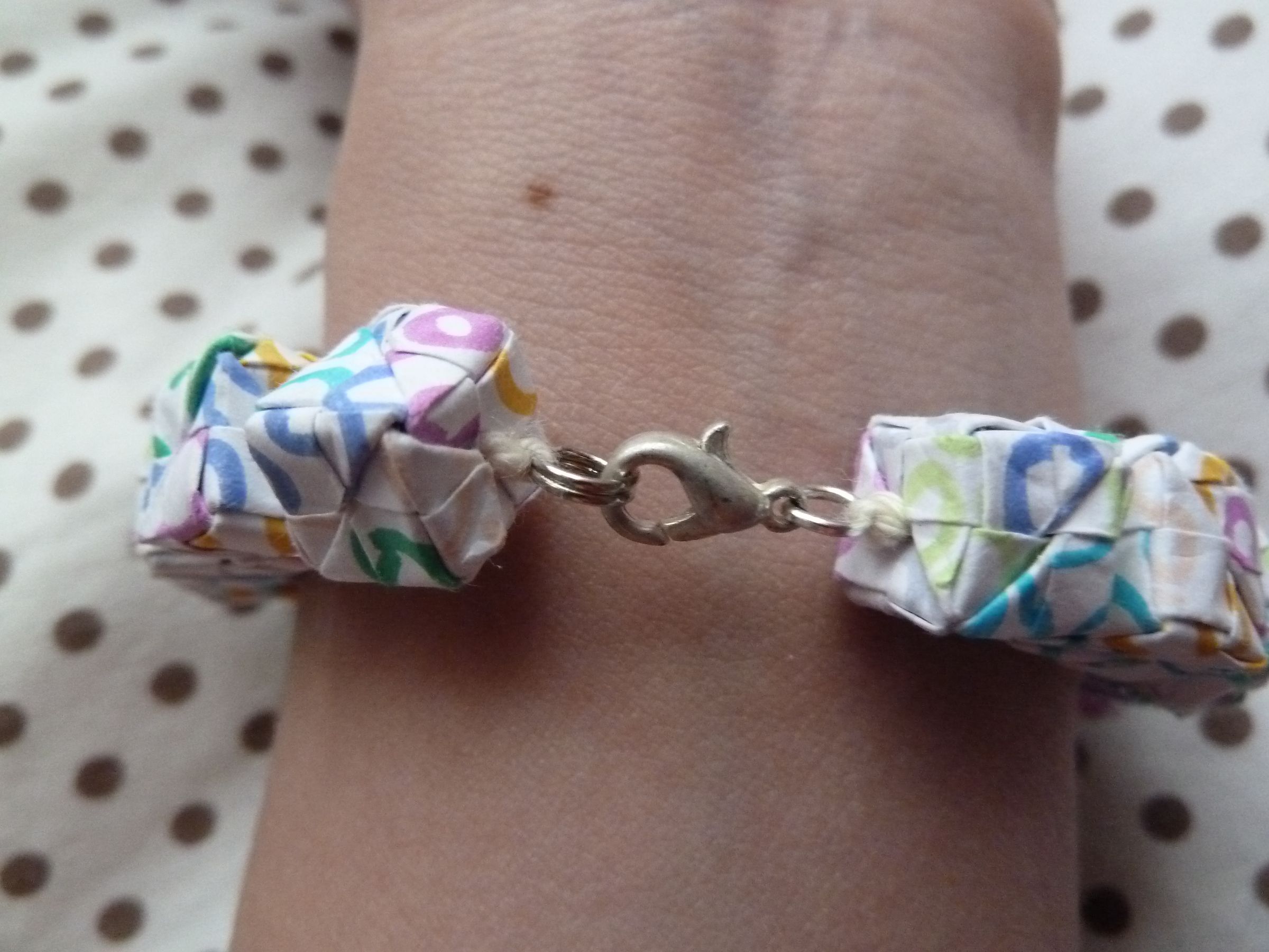 Origami Bracelet 7 Steps (with Pictures) Instructables